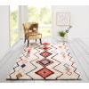 imageNovogratz by Momeni BUNGLBUN6MTI3656 Bungalow Collection Olivia Area Rug 36quot x 56quot Multicolor9 x 12 Rectangular