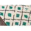 imageNovogratz by Momeni Bungalow Green Runner Area Rug 23quot x 80quot5 x 76 Rectangular
