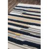 imageNovogratz by Momeni Indio Feliz Hand Woven Wool Area Rug Mustard 2 X 3Navy
