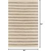 imageNovogratz by Momeni MONTAMTK1NVY5070 Montauk 100 Jute Hand Woven Indoor Area Rug 50quot x 70quot Navy BlueCharcoal