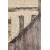 imageNovogratz by Momeni MONTAMTK1NVY5070 Montauk 100 Jute Hand Woven Indoor Area Rug 50quot x 70quot Navy BlueCharcoal