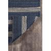imageNovogratz by Momeni MONTAMTK1NVY5070 Montauk 100 Jute Hand Woven Indoor Area Rug 50quot x 70quot Navy BlueNavy
