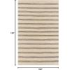 imageNovogratz by Momeni MONTAMTK1NVY5070 Montauk 100 Jute Hand Woven Indoor Area Rug 50quot x 70quot Navy BlueTerra Cott
