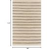 imageNovogratz by Momeni MONTAMTK1NVY5070 Montauk 100 Jute Hand Woven Indoor Area Rug 50quot x 70quot Navy BlueTerra Cott