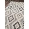 imageNovogratz by Momeni Rugs Indio 100 Wool Hand Made Contemporary Area Rug 2 X 3 Black INDIOIND5BLK20305 x 7 Rectangular