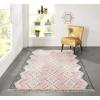 imageNovogratz by Momeni Rugs Indio 100 Wool Hand Made Contemporary Area Rug 2 X 3 Pink INDIOIND1PNK2030Pink