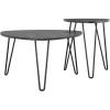 imageNovogratz Athena Nesting Tables Black Faux MarbleBlack Marble