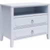 imageNovogratz Her Majesty 2Drawer Nightstand Dusty RosePowder Blue