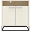 imageNovogratz Kelly 2 Door Accent Cabinet Ivory Oak