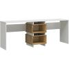 imageNovogratz Nelson 2Way Desk Black OakWhite