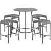 imageNovogratz Ola 5Piece High Dining Set by The CharcoalCharcoal