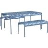 imageNovogratz Poolside Gossip Ola AllSteel Table and Bench Set French BlueFrench Blue