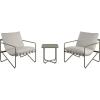 imageNovogratz Wrenn 4Piece Sling and Cushion Conversation Set by The Spanish GreenGreen