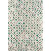 imageNovogratz by Momeni Bungalow Green Runner Area Rug 23quot x 80quot5 x 76 Rectangular