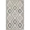 imageNovogratz by Momeni Rugs Indio 100 Wool Hand Made Contemporary Area Rug 2 X 3 Black INDIOIND5BLK203076 x 96 Rectangular