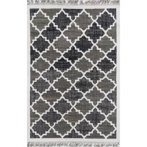 imageNovogratz California Collection Greyback Area Rug 20quot x 30quot Charcoal2 x 3 Rectangular