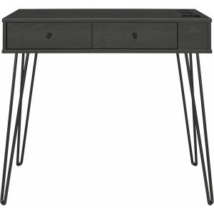 imageNovogratz Kimberly at Home Vanity with Drawers Black Oak