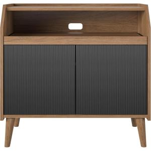 imageNovogratz Magnolia Record Stand WalnutBlack