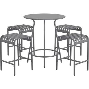 imageNovogratz Ola 5Piece High Dining Set by The CharcoalCharcoal