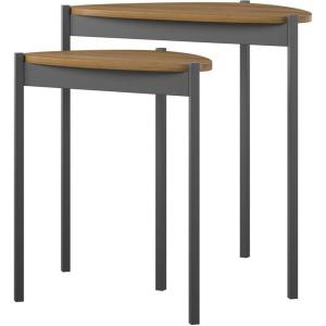 imageNovogratz Tallulah Nesting Tables WalnutGrayGrey