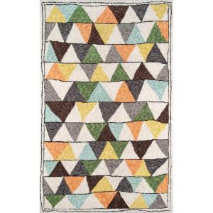 imageNovogratz by Momeni Bungalow Multicolor Tri Runner Area Rug 23quot x 80quot5 x 76 Rectangular