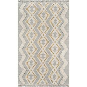 imageNovogratz by Momeni Rugs Indio 100 Wool Hand Made Contemporary Area Rug 2 X 3 Pink INDIOIND1PNK2030Grey