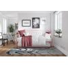 imageNovogratz Bright Pop Full Metal Daybed with Twin Trundle Bed BlackTwinTwin