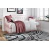 imageNovogratz Bright Pop Full Metal Daybed with Twin Trundle Bed BlackTwinTwin
