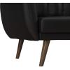 imageNovogratz Brittany 815quot Futon Sofa Bed and Couch Sleeper Ivory BoucleBlack
