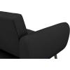 imageNovogratz Brittany 815quot Futon Sofa Bed and Couch Sleeper Ivory BoucleDark Gray