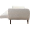 imageNovogratz Brittany 815quot Futon Sofa Bed and Couch Sleeper Ivory BoucleIvory Boucle