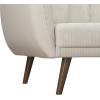 imageNovogratz Brittany 815quot Futon Sofa Bed and Couch Sleeper Ivory BoucleIvory Corduroy
