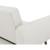 imageNovogratz Brittany 815quot Futon Sofa Bed and Couch Sleeper Ivory BoucleLight Gray