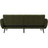 imageNovogratz Brittany 815quot Futon Sofa Bed and Couch Sleeper Ivory BoucleSage Green Corduroy