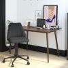 imageNovogratz Brittany Office Chair with Casters Gray Linen