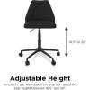 imageNovogratz Brittany Office Chair with Casters Gray Linen