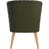 imageNovogratz Brittany Upholstered Accent Chair Green Linen