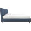 imageNovogratz Brittany Upholstered Bed Daybed Twin GrayBlue Linen
