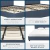 imageNovogratz Brittany Upholstered Bed Daybed Twin GrayBlue Linen