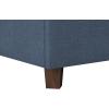 imageNovogratz Brittany Upholstered Bed Daybed Twin GrayBlue Linen