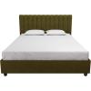 imageNovogratz Brittany Upholstered Bed Daybed Twin GrayGreen