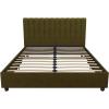 imageNovogratz Brittany Upholstered Bed Daybed Twin GrayGreen