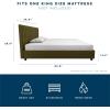 imageNovogratz Brittany Upholstered Bed Daybed Twin GrayGreen