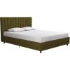 imageNovogratz Brittany Upholstered Bed Daybed Twin GrayGreen