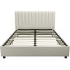 imageNovogratz Brittany Upholstered Bed Daybed Twin GrayGrey