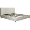 imageNovogratz Brittany Upholstered Bed Daybed Twin GrayGrey