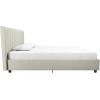 imageNovogratz Brittany Upholstered Bed Daybed Twin GrayGrey