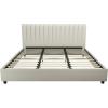 imageNovogratz Brittany Upholstered Bed Daybed Twin GrayGrey