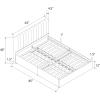 imageNovogratz Brittany Upholstered Bed Daybed Twin GrayLight Gray
