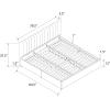 imageNovogratz Brittany Upholstered Bed Daybed Twin GrayLight Gray